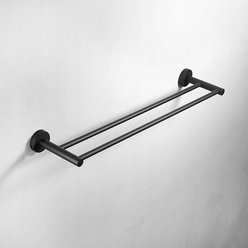 Kupelňový set doplnkov - [Dvojitý držiak na uteráky] Moderný