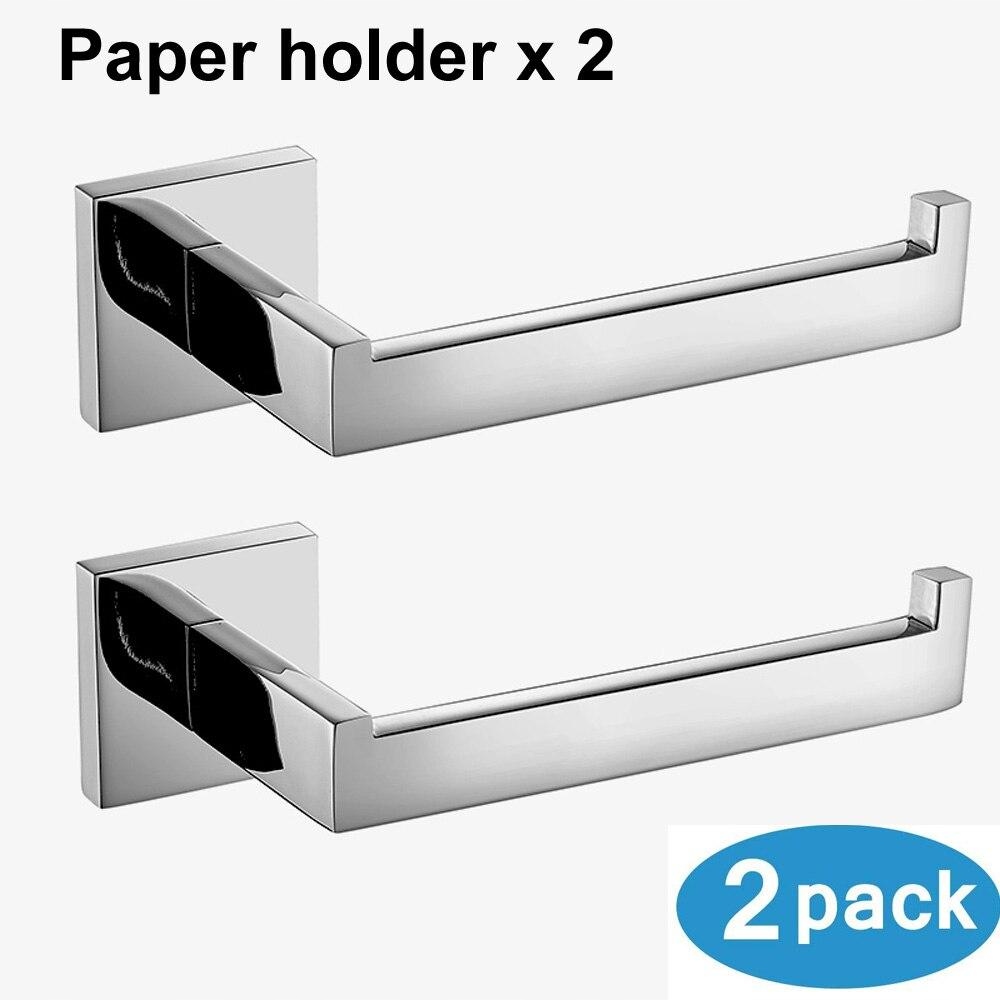 Kupelňový set doplnkov - [2 Držiaky papiera] Sada hardvéru 304