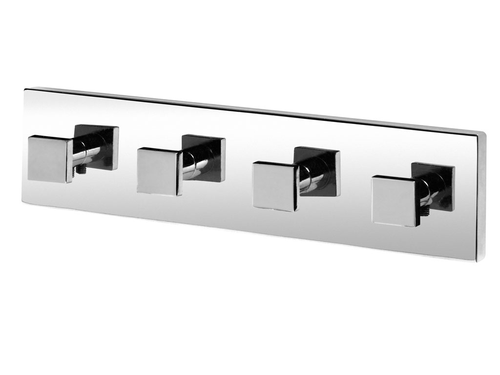 Kupelňový set doplnkov - ARKTIC BISK 4-HÁČEK ZÁVESNÍK 01464 CHROM