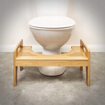 Kupelňový set doplnkov - WC stolička WOODLUV BAMBOO