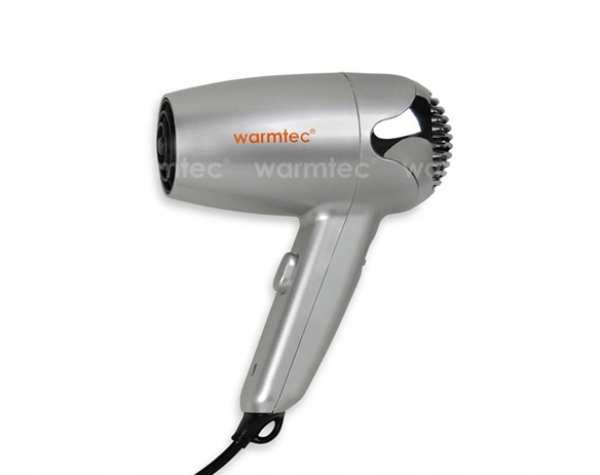 Kupelňový set doplnkov - Hotelový sušič vlasov WARMTEC P2 Silver 1200
