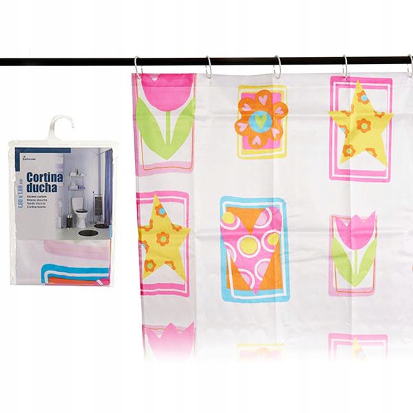 Kupelňový set doplnkov - Luxusný sprchový záves (2,5 x 35 x 23 cm)