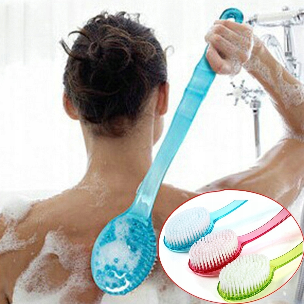 Kupelňový set doplnkov - Blue Bath Brush peelingová masáž pleti O