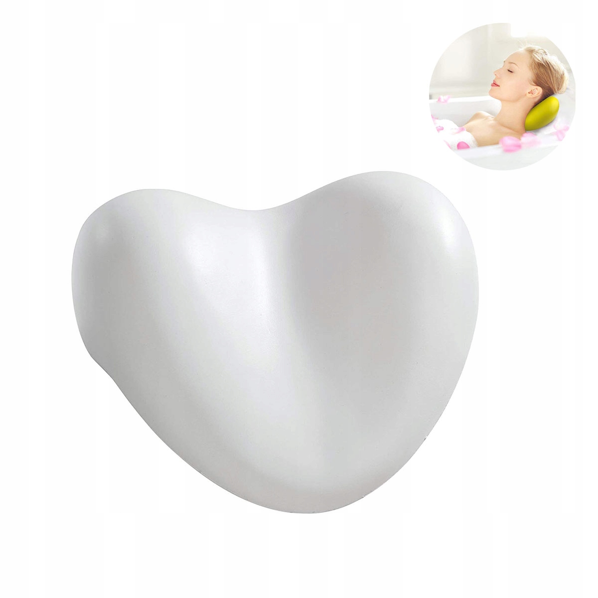 Kupelňový set doplnkov - Vankúš 3D vankúš na kúpeľnú vaňu 25 * 20 cm