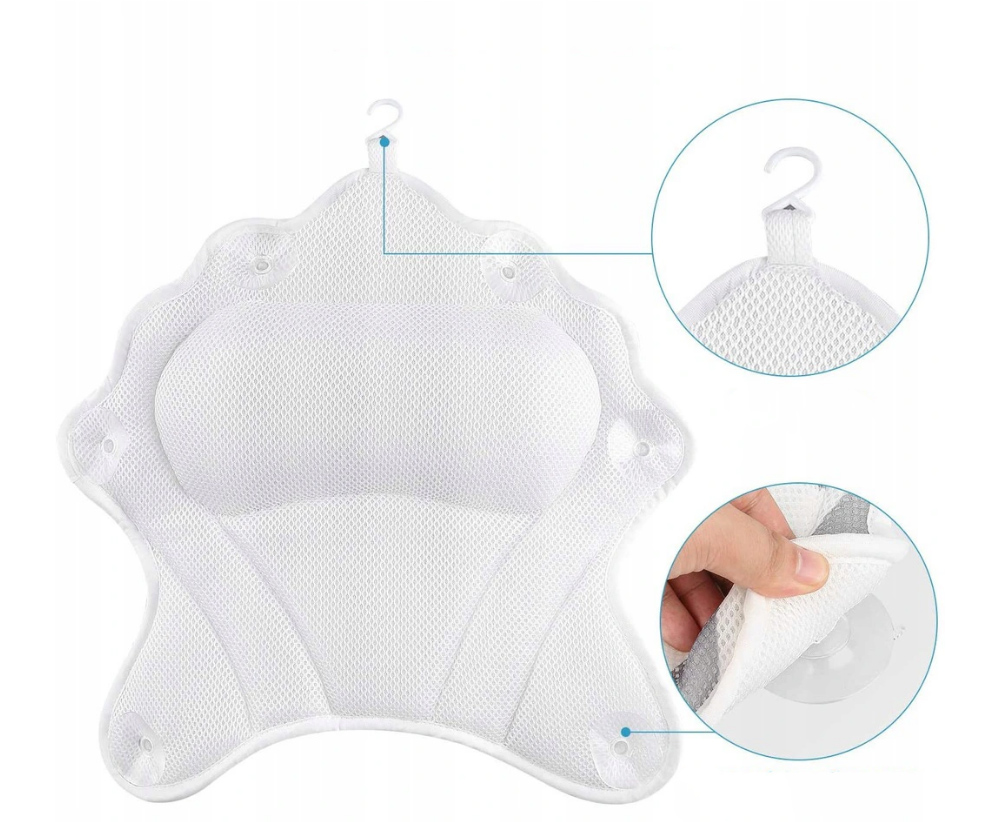 Kupelňový set doplnkov - Vankúšový vankúš 3D Spa Cushion 40 * 40cm