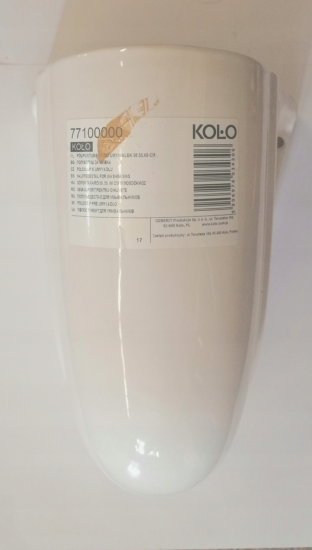 Kupelňový set doplnkov - Polpodstavec pre umývadlá, 50,55,60 cm