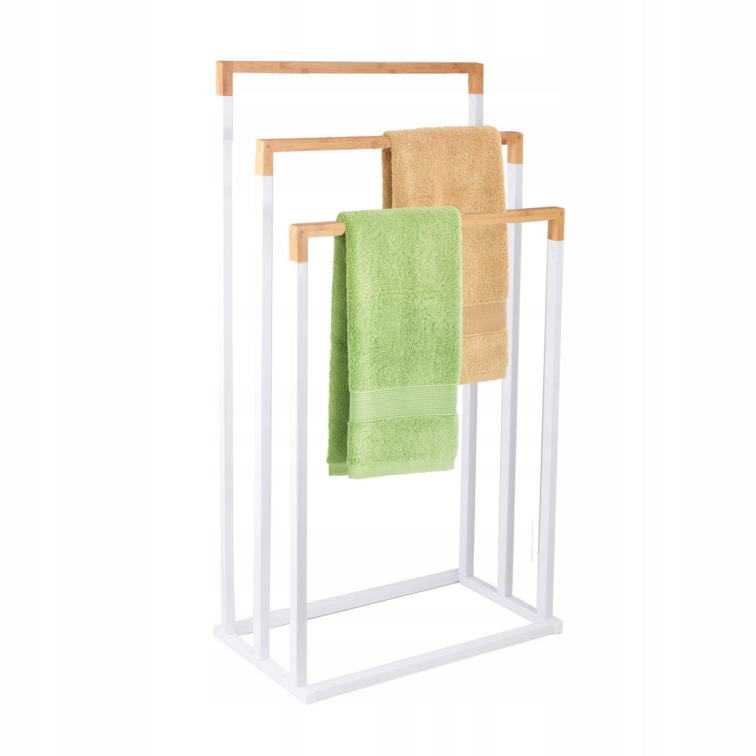 Kupelňový set doplnkov - ZÁVESNÁ KÚPEĽŇA NA RUČNÉ BAMBOO SUŠIČKY