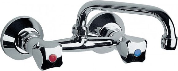 Umyvadlová batéria - KFA Standard nástenný CHROM faucet