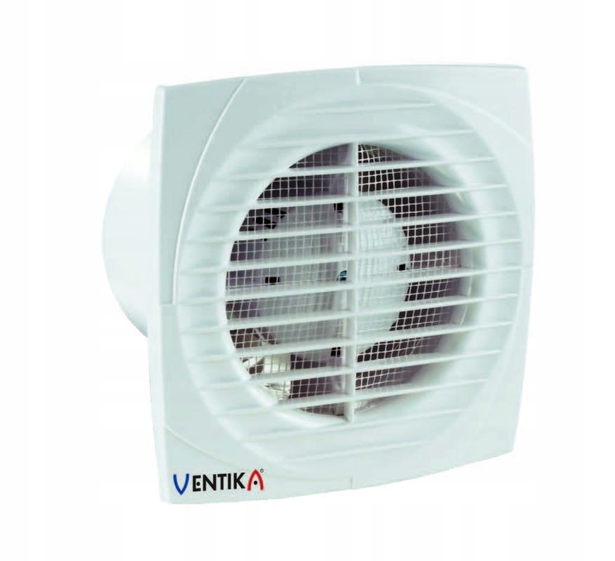 Kupelňový ventilátor - JEDNODUCHÝ axiálny ventilátor 125 mm s vypínačom