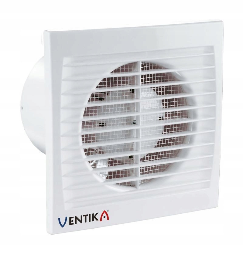 Kupelňový ventilátor - Axiálny ventilátor SUBTIL Ø 125 mm s vypínačom