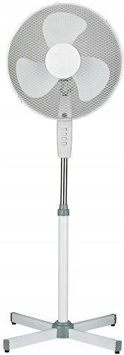 Kupelňový ventilátor - Podlahový ventilátor STP ZF4009WL 40W biely