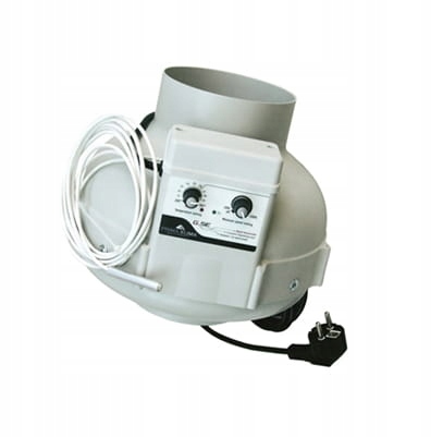 Kupelňový ventilátor - Ventilátor PK160 TEMP CONTROL 800 m3 / h