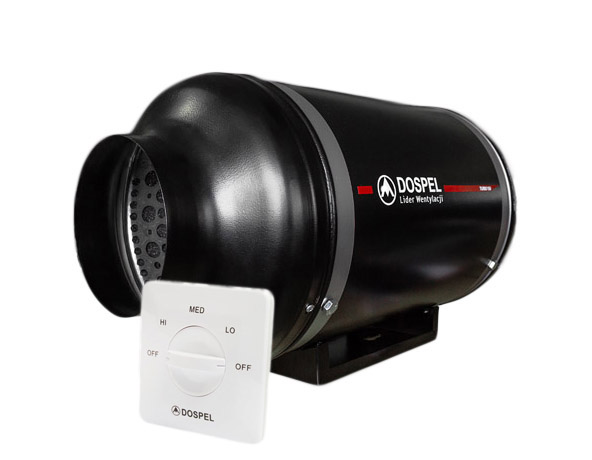 Kupelňový ventilátor - Dospel potrubný ventilátor Turbo Silent fi 200