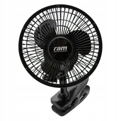 Kupelňový ventilátor - RAM VENTILÁTOR 15CM 15W S KLIPOM