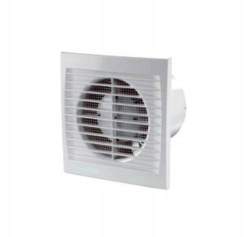 Kupelňový ventilátor - VENTILÁTOR 125 mm S ČASOVÝM SPÍNAČOM GRILLE