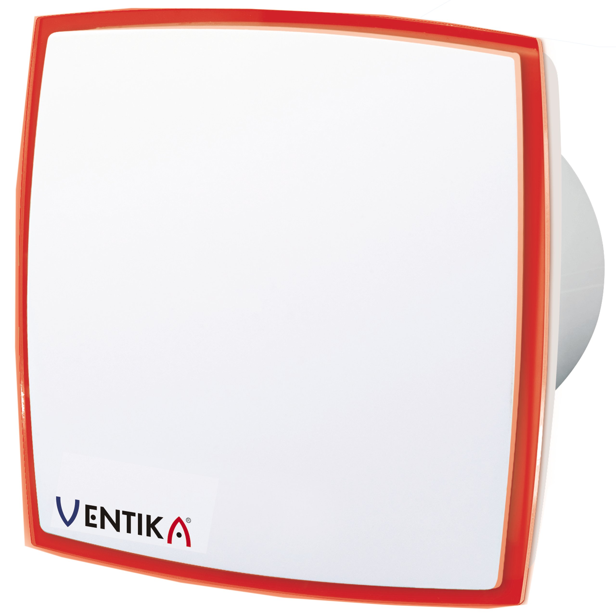Kupelňový ventilátor - Ventilátor VENTIKA Modern Light 100 Red Standard