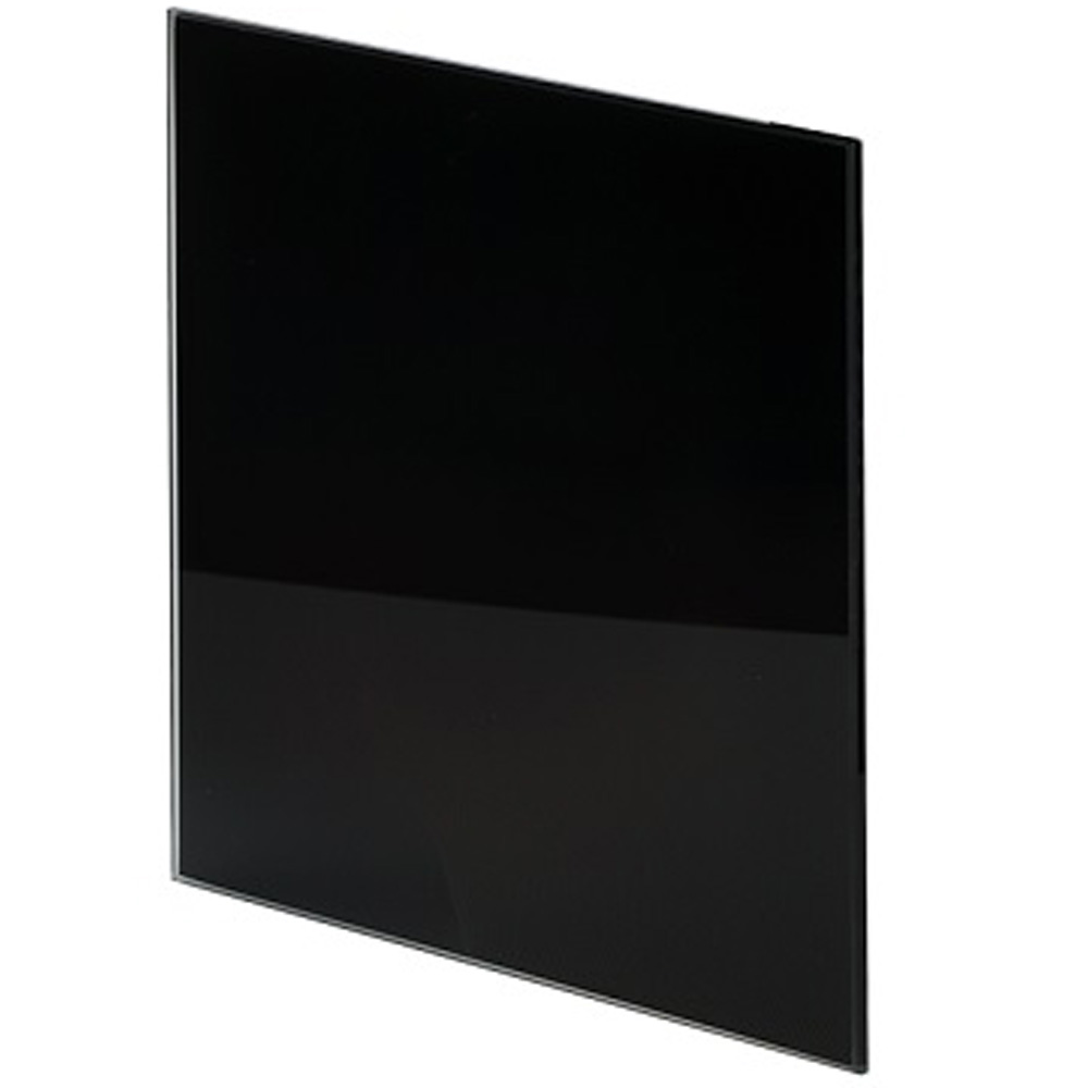 Kupelňový ventilátor - SKLENENÝ PANEL TRAX PTGB125P ČIERNY - SYSTÉM AWENTA +