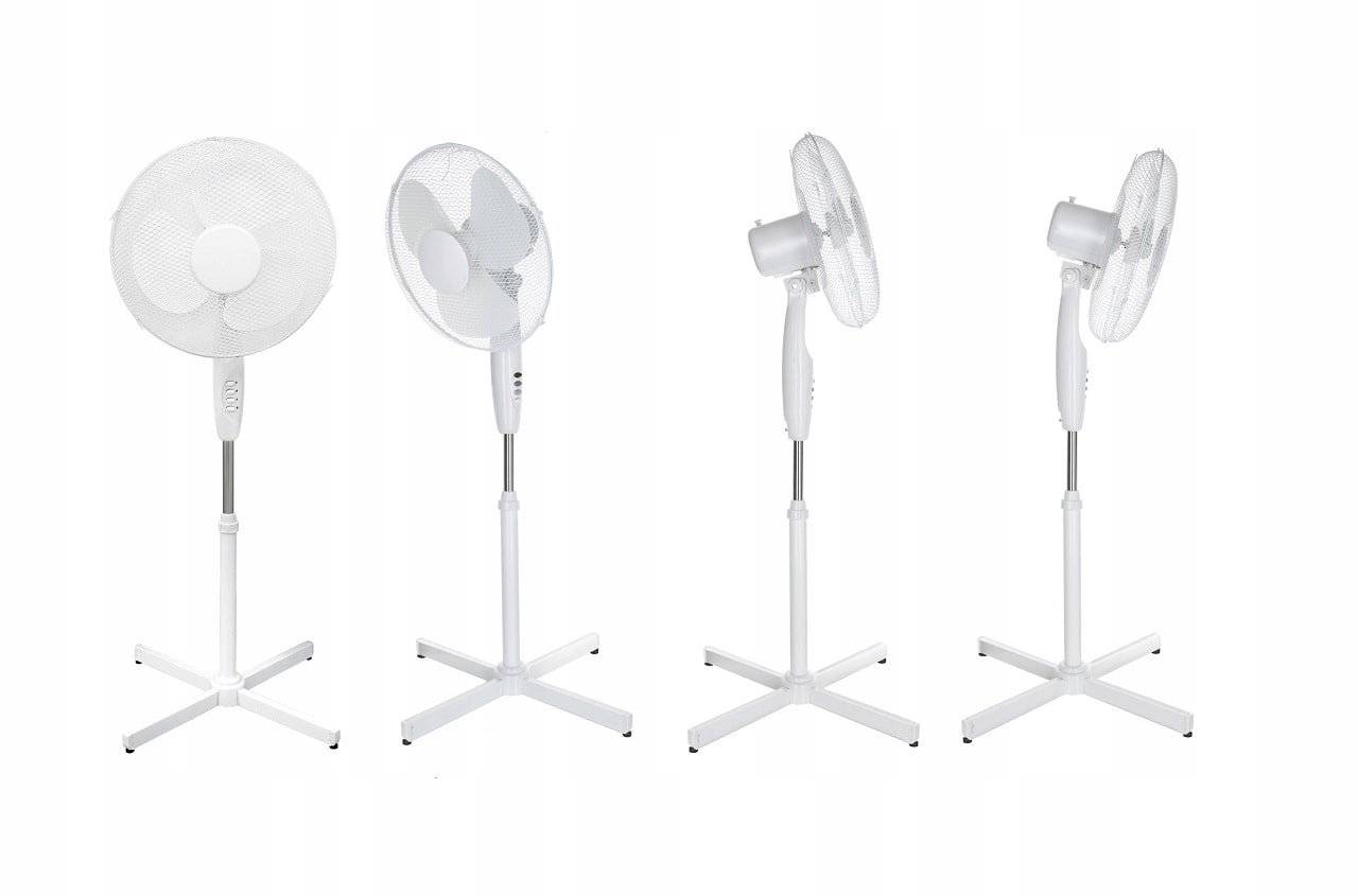 Kupelňový ventilátor - SILNÝ VENTILÁTOR PODLAHY, STÁLE VEĽKÝ VENTILÁTOR