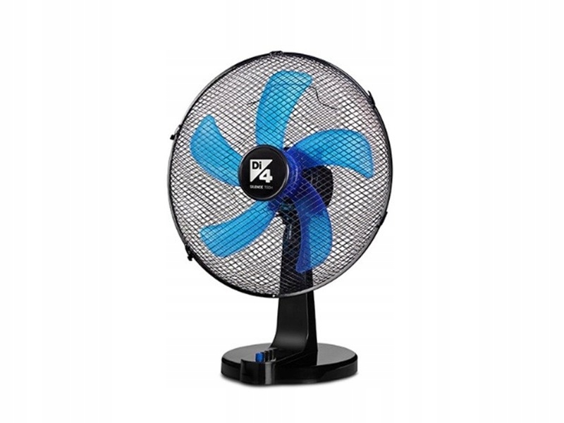 Kupelňový ventilátor - Stolový ventilátor DI4AriaSilence40SCARLET čierny
