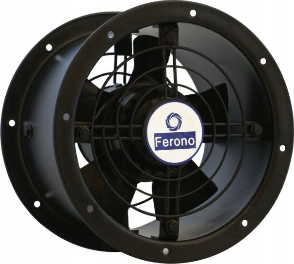 Kupelňový ventilátor - Vodotesný axiálny potrubný ventilátor FKO250