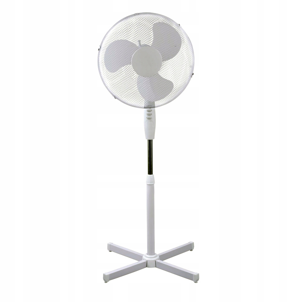 Kupelňový ventilátor - KEPLAND 42W PODLAHOVÁ IZBA VENTILÁTOR BIELA