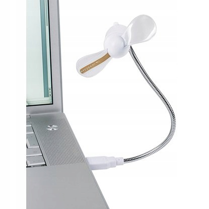 Kupelňový ventilátor - Ventilátor notebooku pre USB LED