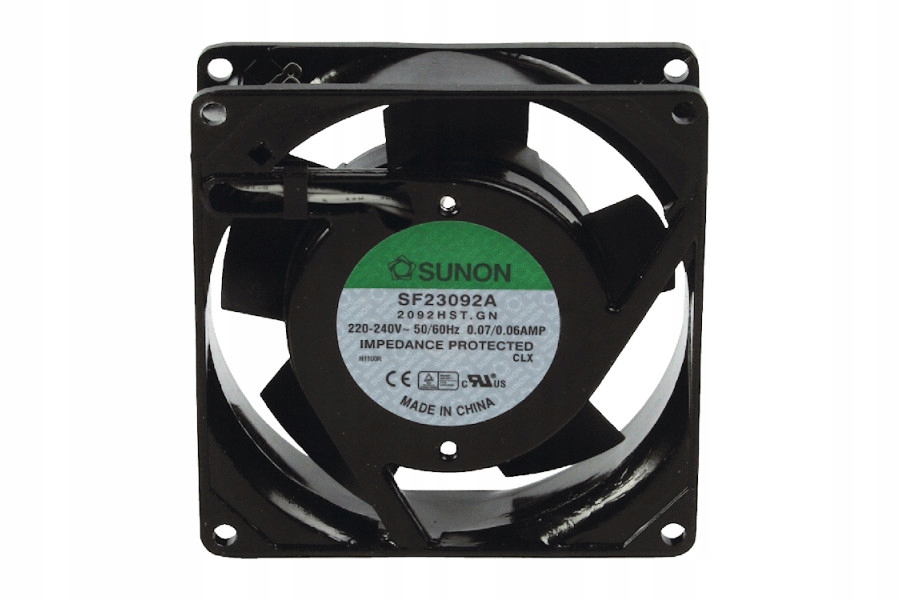 Kupelňový ventilátor - SUNON POSUVNÝ VENTILÁTOR 230V 92x92mm 49m3 / h