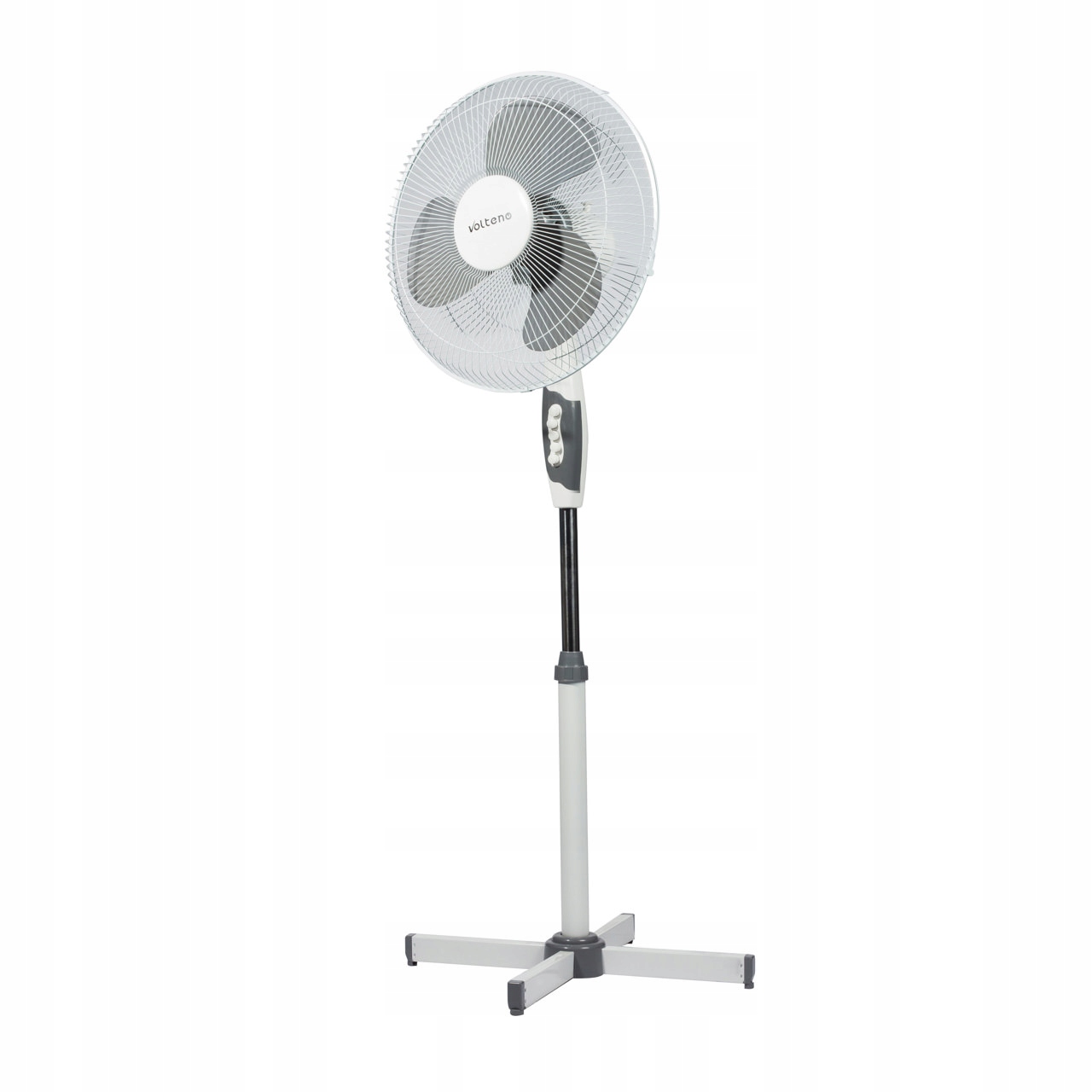 Kupelňový ventilátor - Volteno Podlahový ventilátor 43cm biely