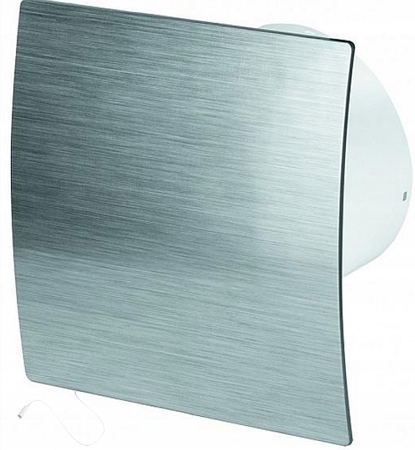 Kupelňový ventilátor - Ventilátor do kúpeľne Awenta ESCUDO Silver WES100W