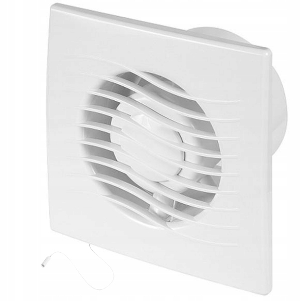 Kupelňový ventilátor - Ventilátor do kúpeľne Awenta WAVE WAV120W struna