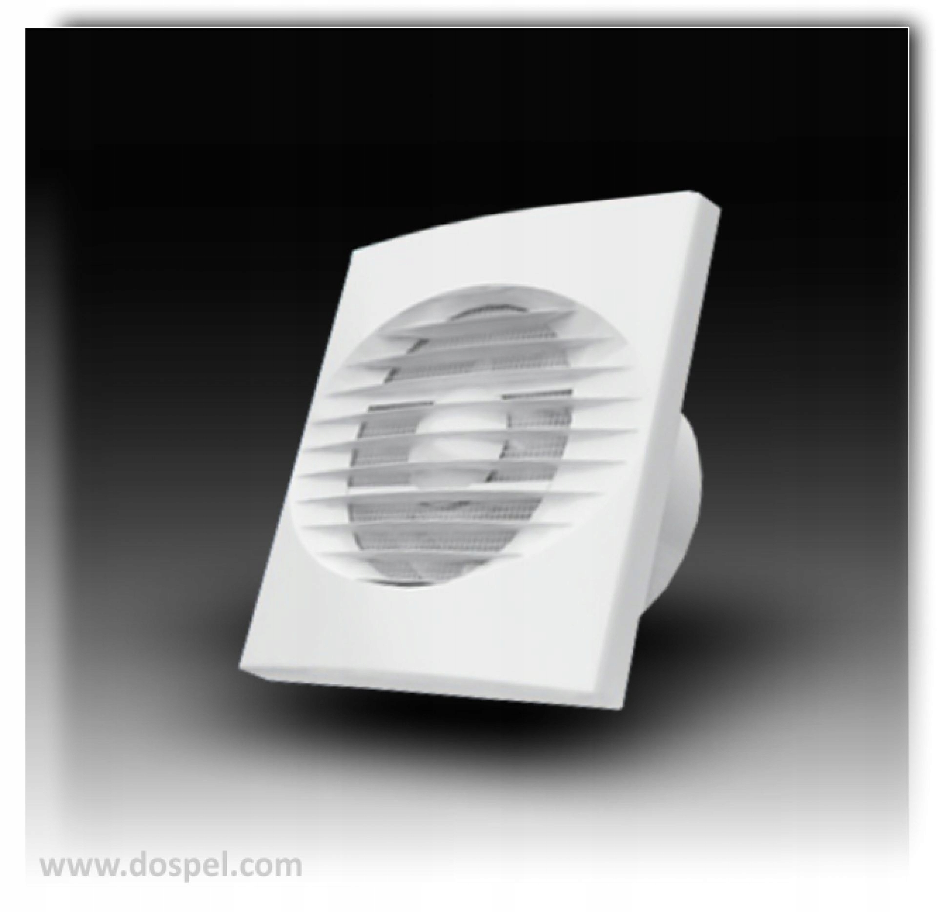 Kupelňový ventilátor - Axiálny ventilátor pre domácnosť 100 mm RICO 100S