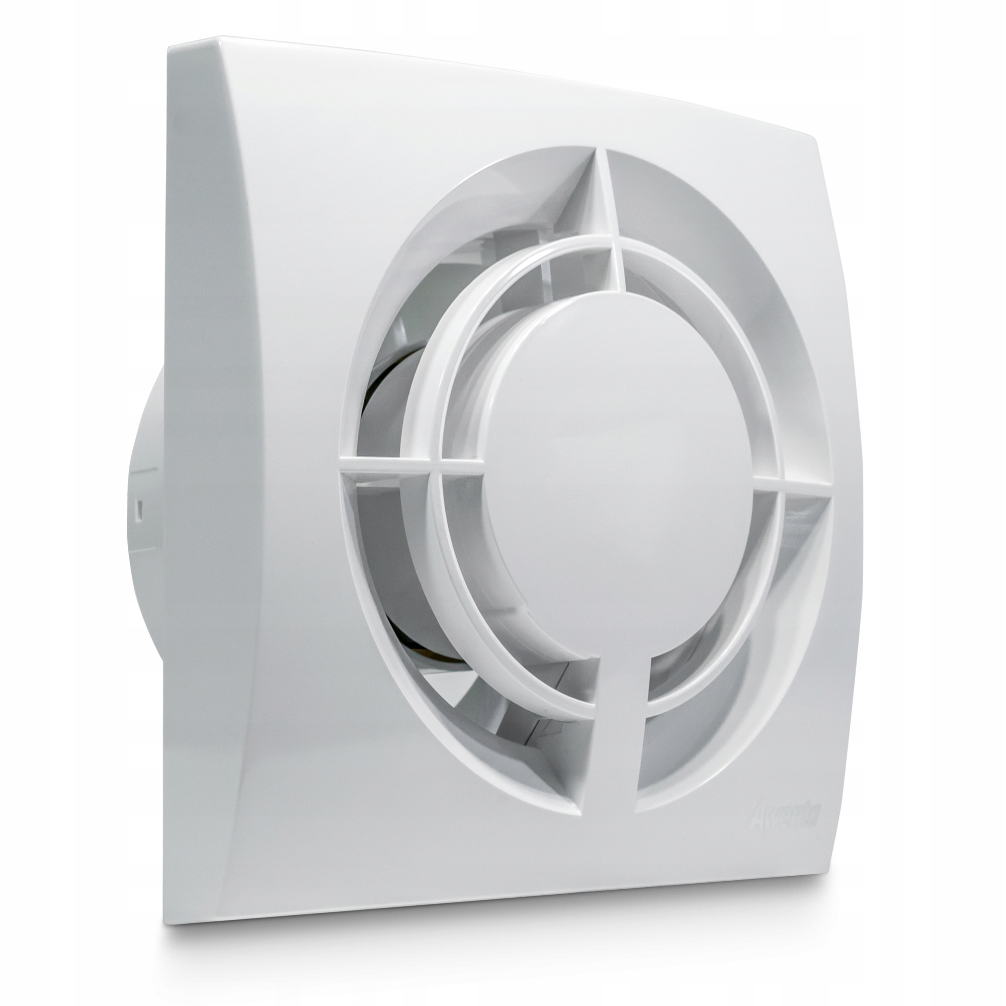 Kupelňový ventilátor - FABIO ventilátor fi100 STANDARD krátka koncovka 5cm