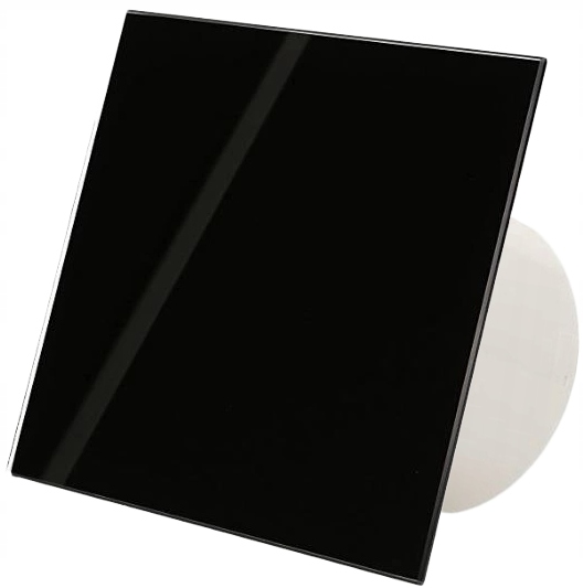 Kupelňový ventilátor - Ventilátor do kúpeľne GLOSS GLASS SILENT hygrostat