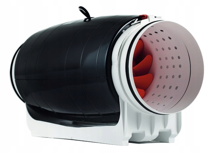 Kupelňový ventilátor - Potrubný ventilátor EBERG REDFLOW 150/160 530m3 / h