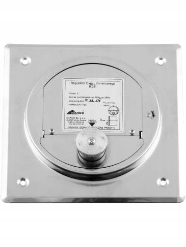 Kupelňový ventilátor - Obdĺžnikový regulátor ťahu 140x140 mm