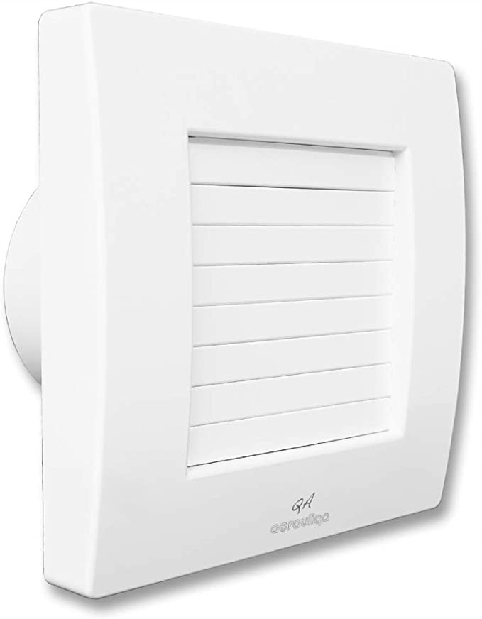 Kupelňový ventilátor - Kúpeľňový ventilátor Aerauliqa QA150T S ČASOVAČOM