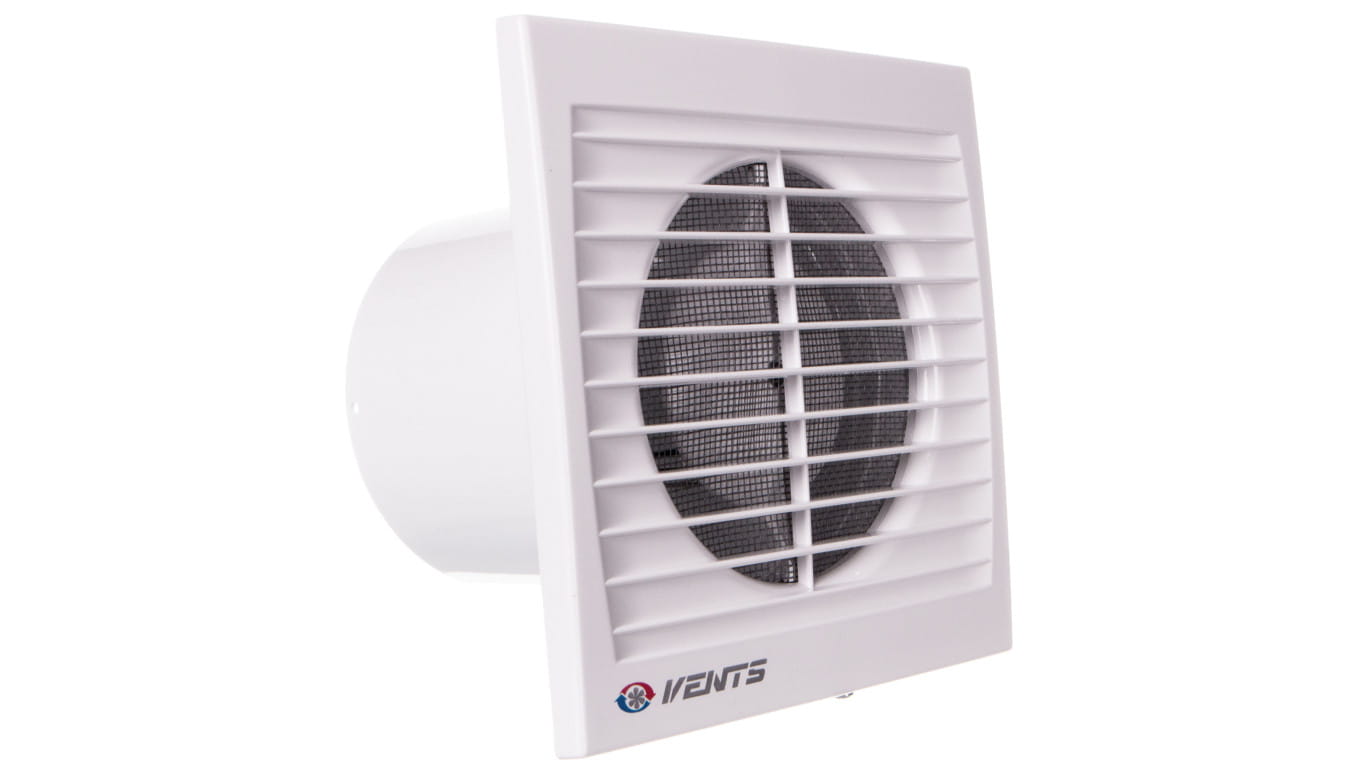 Kupelňový ventilátor - Domáci ventilátor fi 100 230V 5,6 78m3 / h 34dB odpadová voda