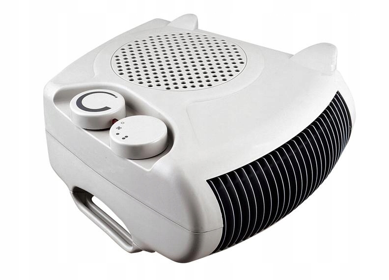 Kupelňový ventilátor - Stojací a ležiaci ohrievač ventilátora 2000 W VO0281