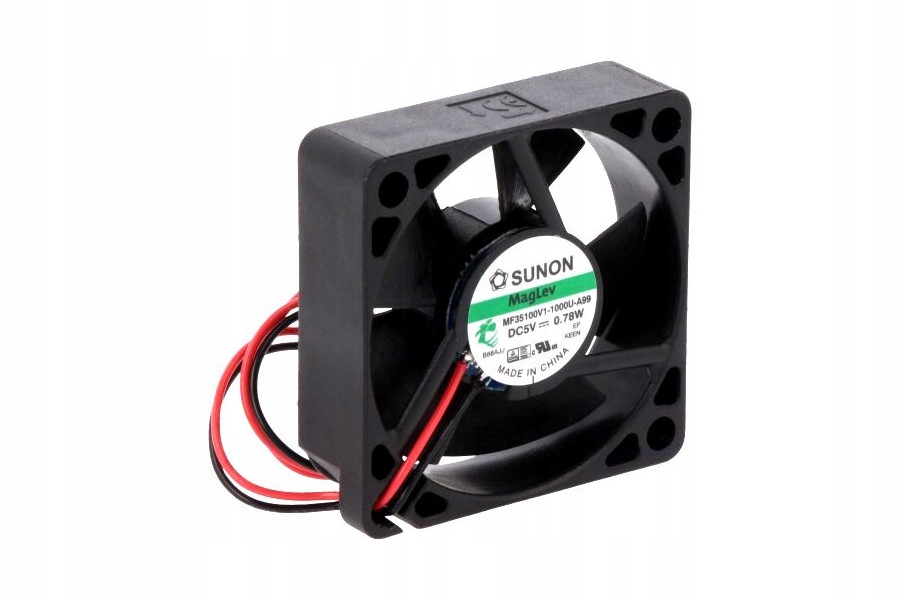 Kupelňový ventilátor - SUNON AXIAL FAN 5VDC 35x35x10mm 10000RPM