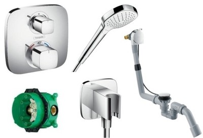 Umyvadlová batéria - SENZOROVÝ TERMOSTAT S VÝPLŇOU HANSGROHE