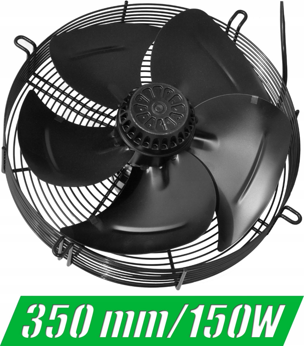 Kupelňový ventilátor - Vynútený ventilátor 350 / 150W pre vysokú pec