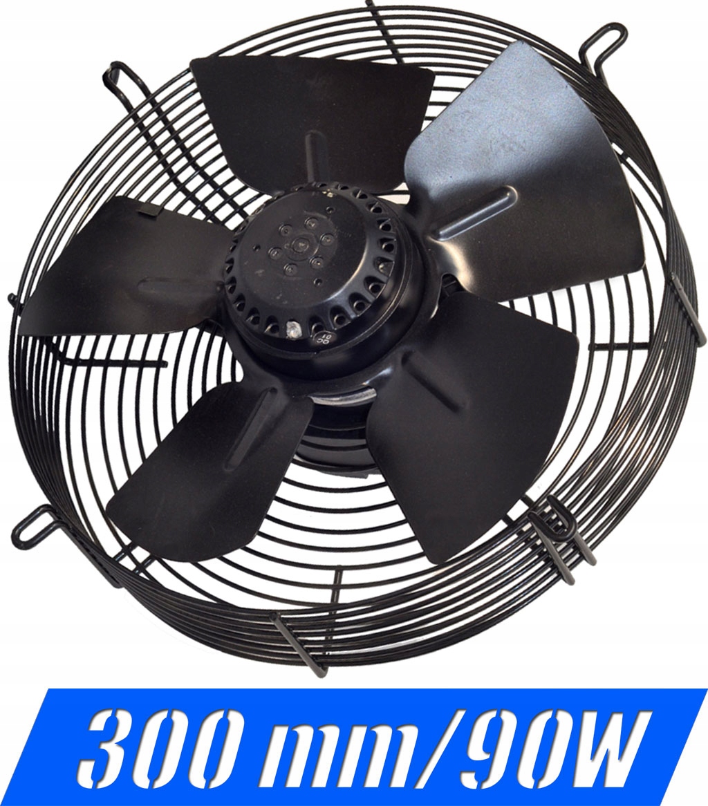 Kupelňový ventilátor - 300 / 90W dopravný ventilátor pre dúchaciu pec