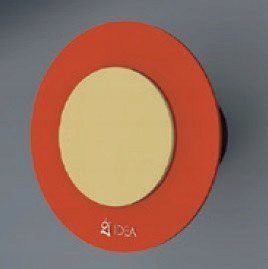Kupelňový ventilátor - PREDNÝ IDEA O-2001-1014 DVOJNÁSOBNÁ ORANŽOVÁ KLASICKÁ / BÉŽOVÁ