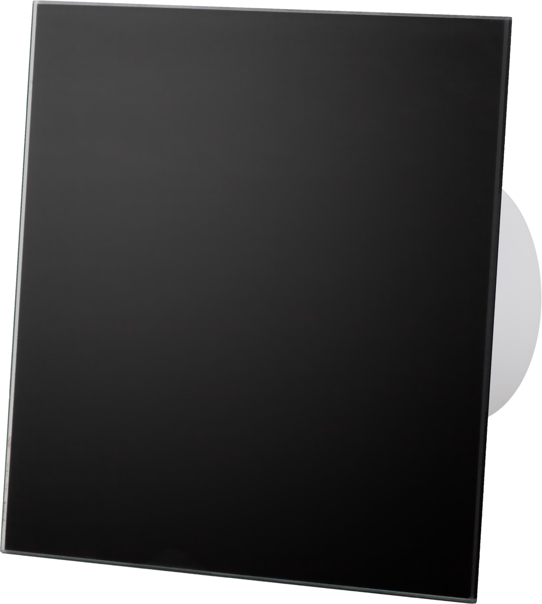 Kupelňový ventilátor - SKLENENÝ PANEL PRE ČIERNY VENTILÁTOR VENTILÁTOR dRim