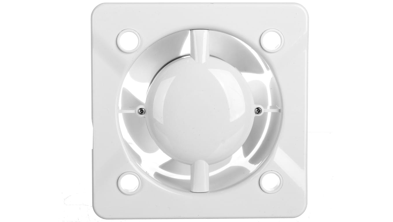 Kupelňový ventilátor - Telo ventilátora, časovač Silent 100T SYSTEM + KWS1