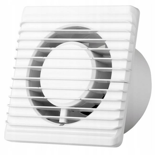 Kupelňový ventilátor - Nástenný ventilátor so snímačom vlhkosti 125 mm
