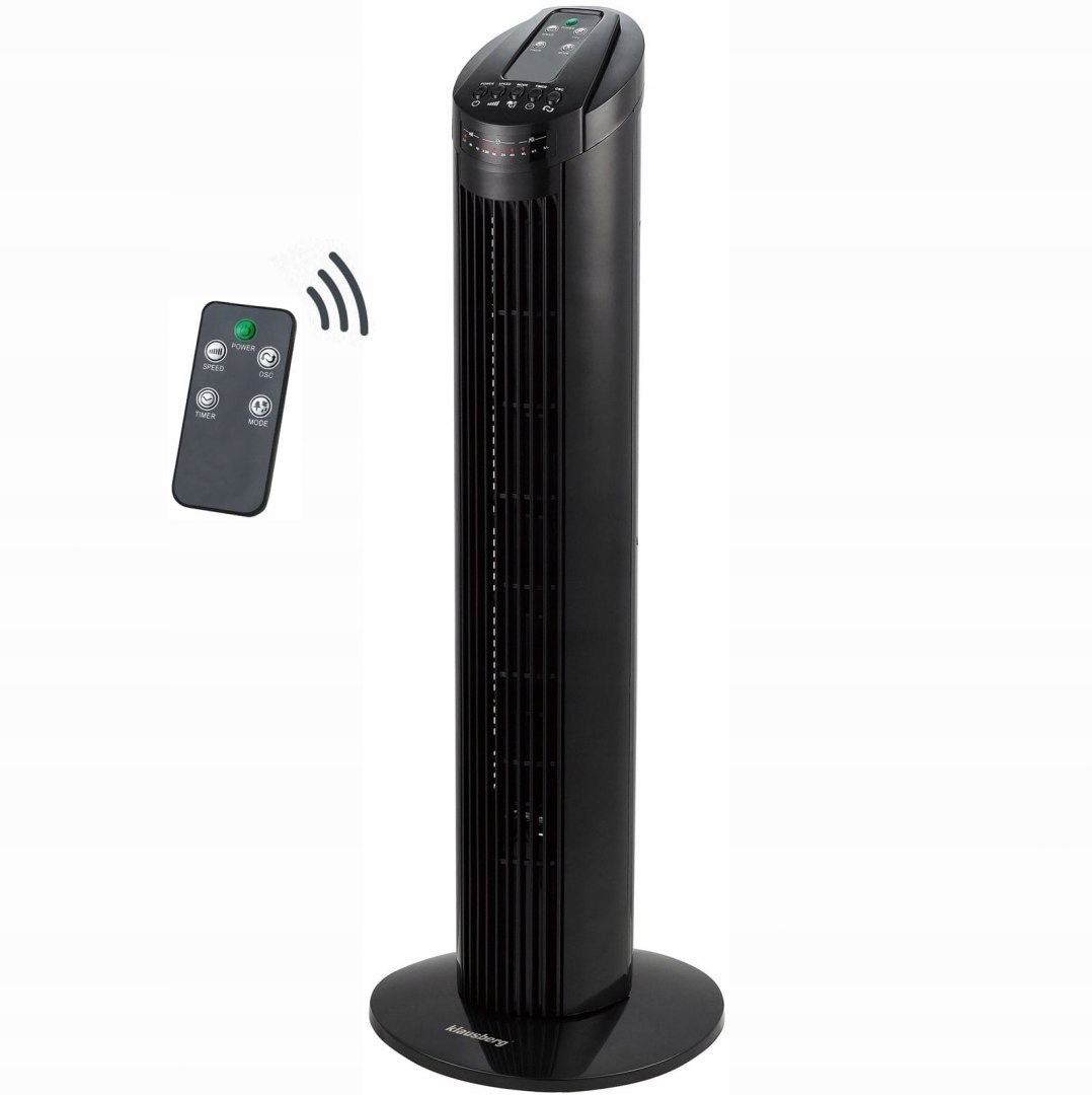 Kupelňový ventilátor - VENTILÁTOR PODLAHY S DIAĽKOVÝM DIAĽKOM
