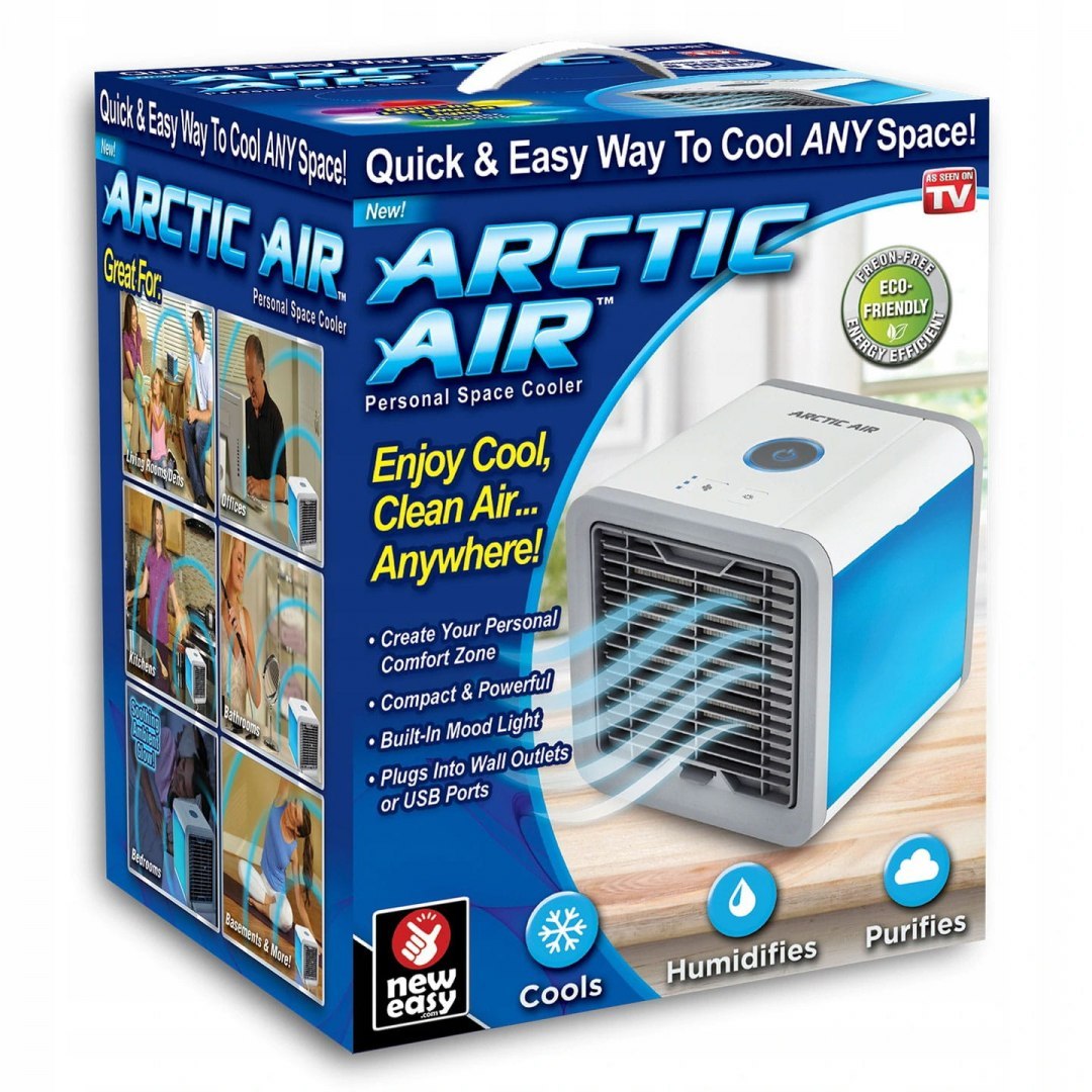 Kupelňový ventilátor - KLIMATIZÁCIA ARCTIC AIR COOLE PRENOSNÝ KLIMATIZÁTOR