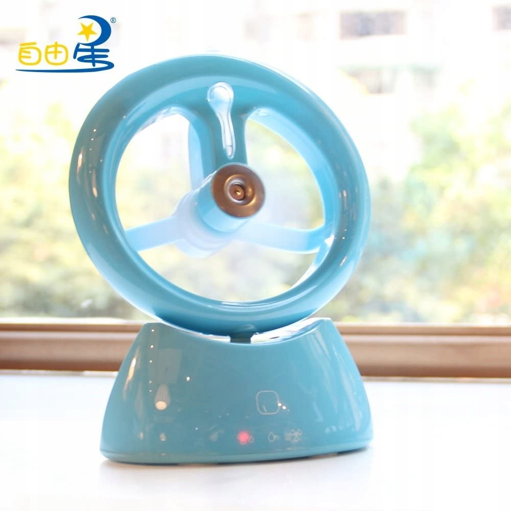 Kupelňový ventilátor - Postrekovač s vodnou hmlou s malým vetrákom s USB