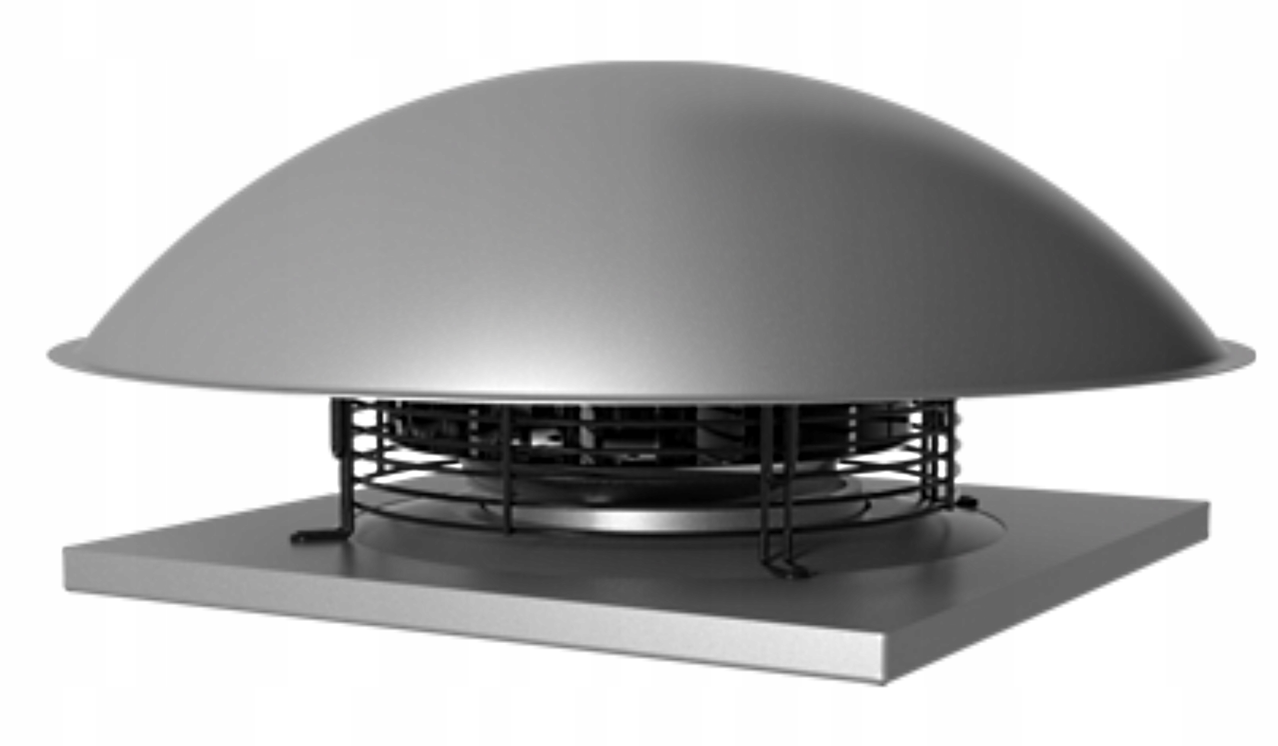 Kupelňový ventilátor - Strešný ventilátor, horizontálny, extrakcia tmy WD II 150